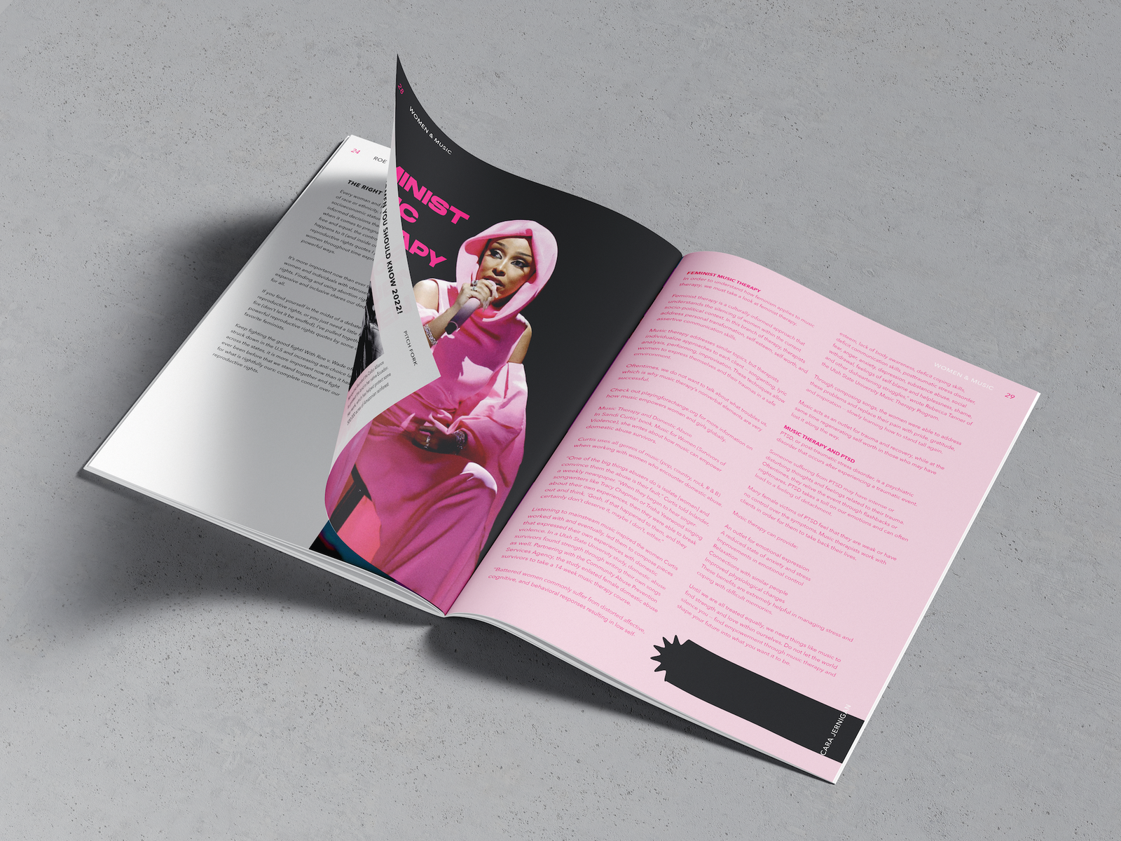 hive magazine page